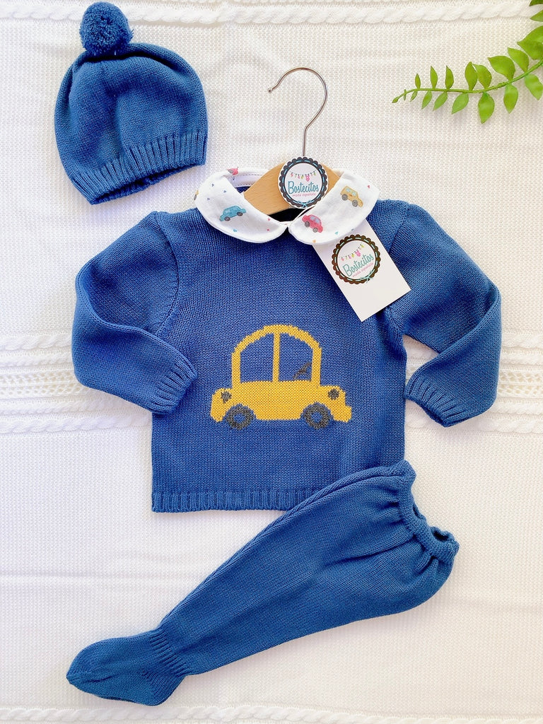 Tejido español carrito 3 piezas