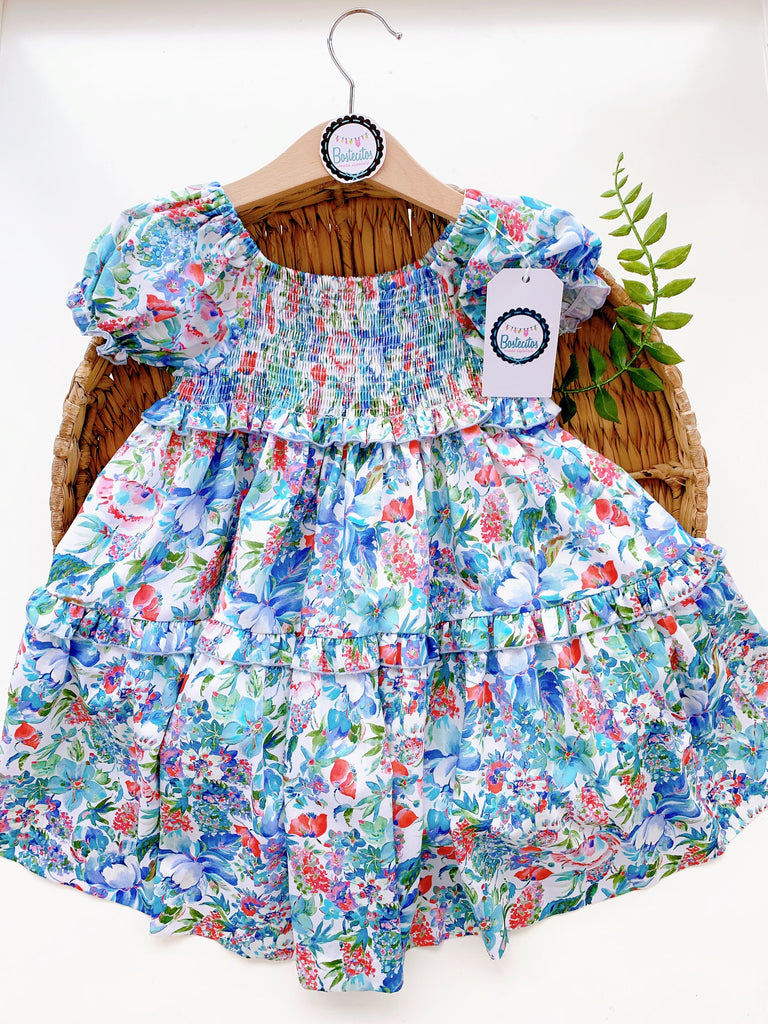Vestido flores hawaianas