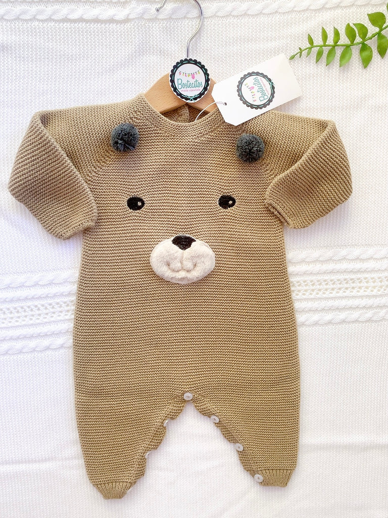 Mameluco osito café