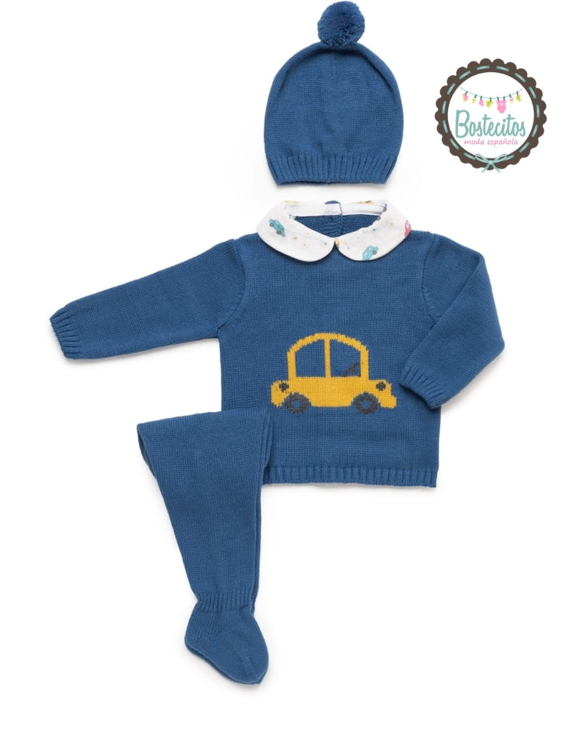 Tejido español carrito 3 piezas