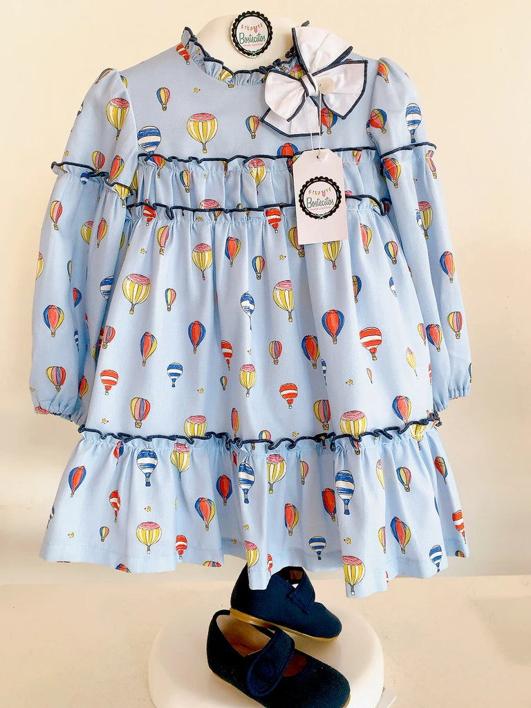 Vestido estampado Globos