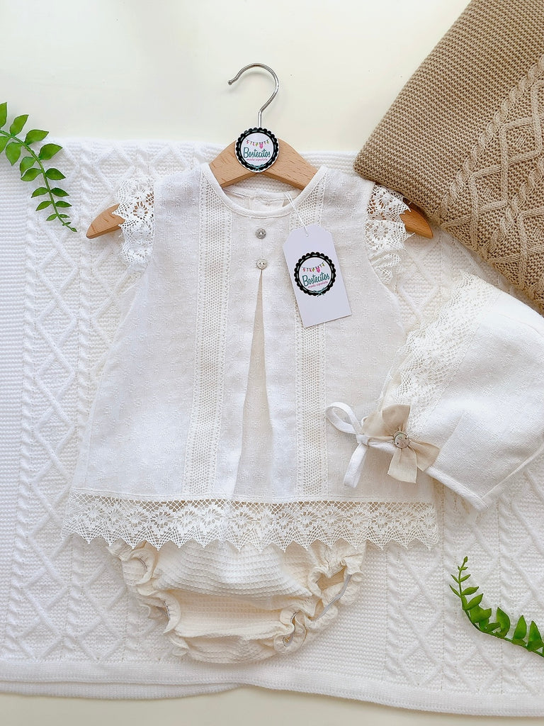 CONJUNTO 3 PIEZAS BEIGE