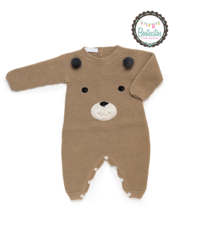 Mameluco osito café