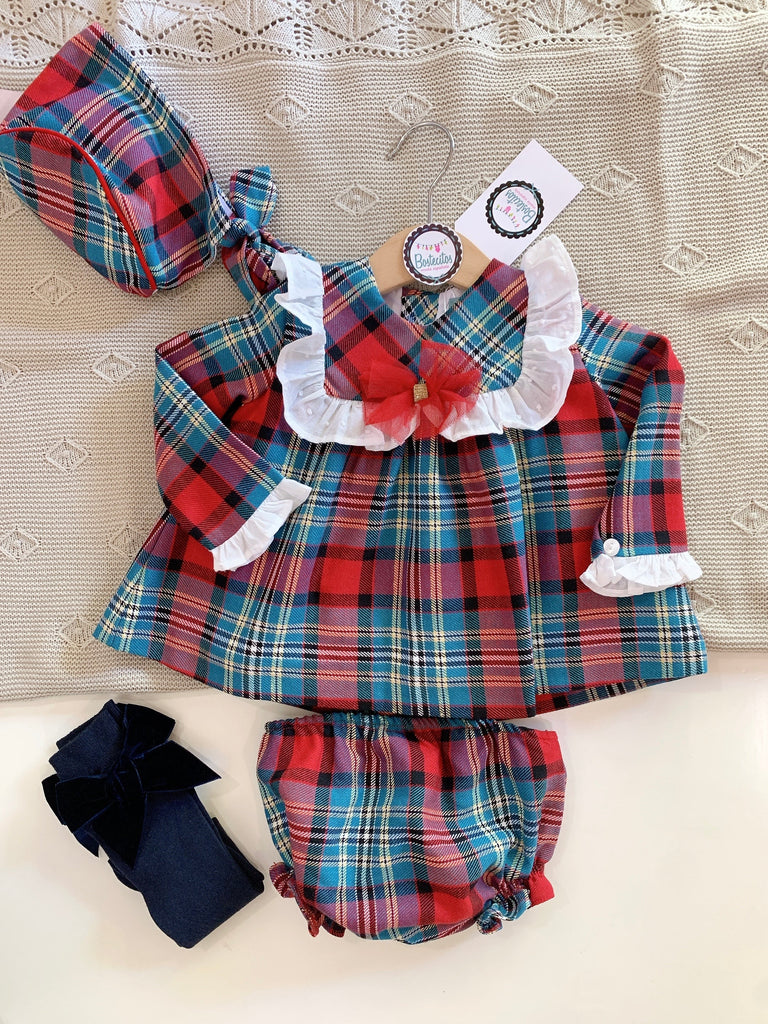 Conjunto navideño con gorro y calzón