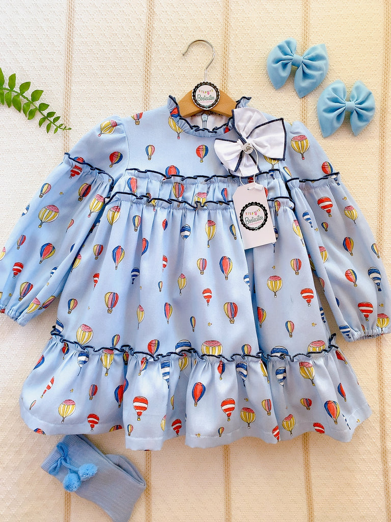 Vestido estampado Globos