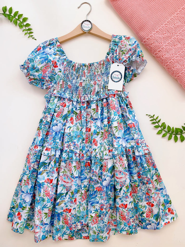 Vestido flores hawaianas