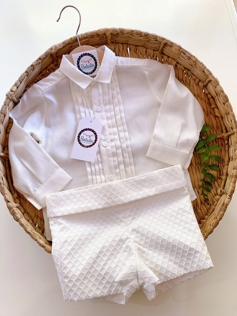 CONJUNTO BEIGE CEREMONIA