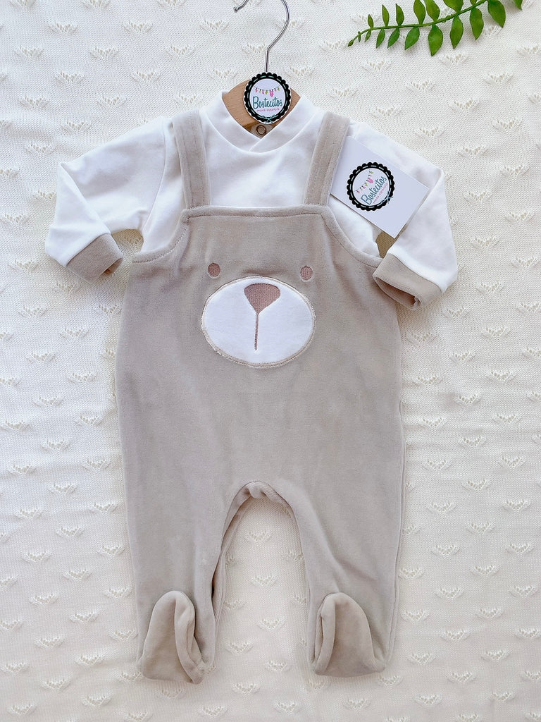 Mameluco osito café (6 meses)