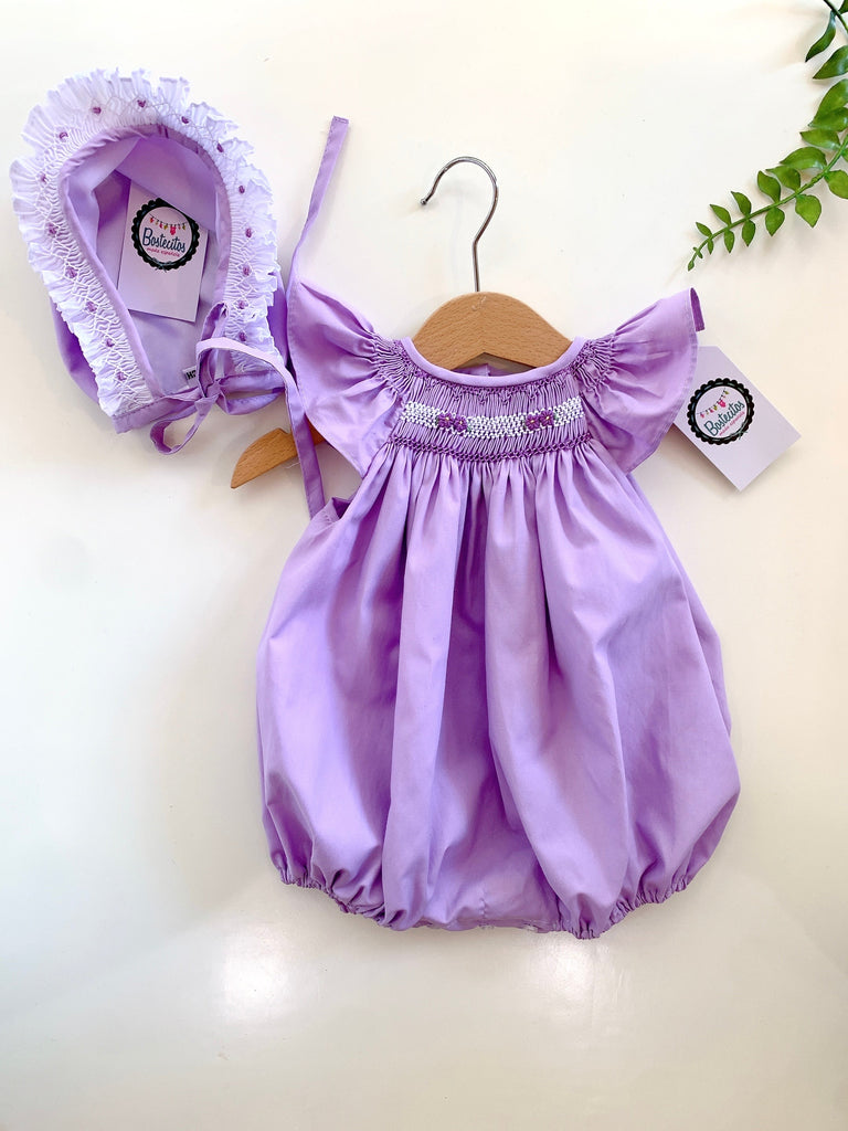 Ranita lilita bordada a mano con gorro (24 meses)