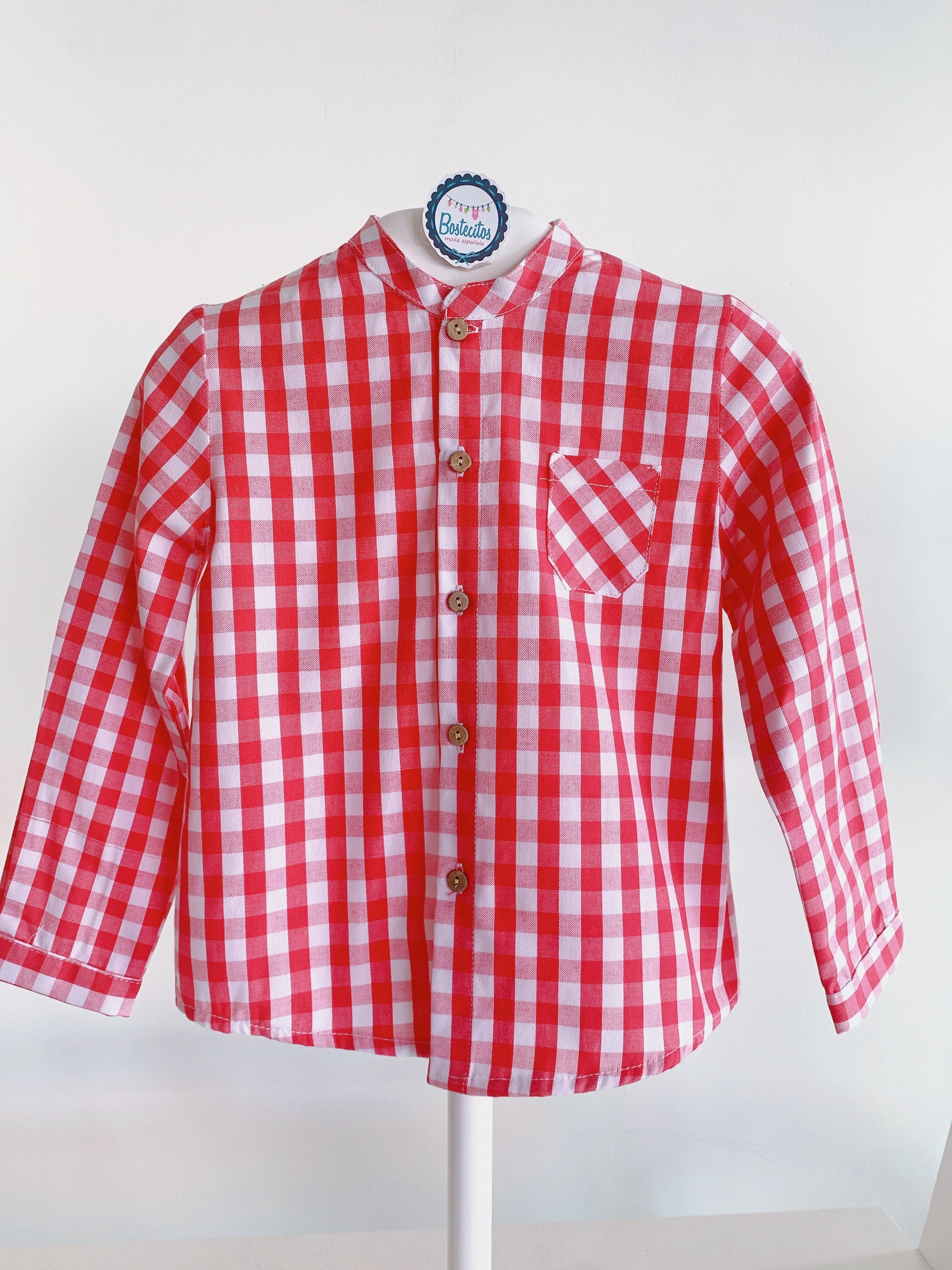 Red Camisas De Cuadros Para Familia Ropa De Moda Para Bebés Y